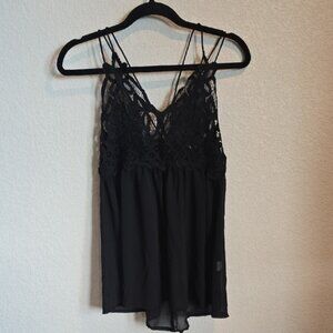 SHEIN Black Lace Detail lingerie